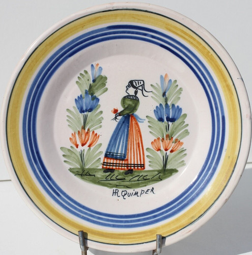 Assiette faience quimper - en, de