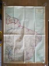 yf05 carte état major TBE WW2 au 1/4 000 000 Amérique du sud