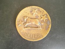 COUPELLE EN BRONZE SIGNE ASTROLOGIQUE BELIER STYLE MAX LE VERRIER