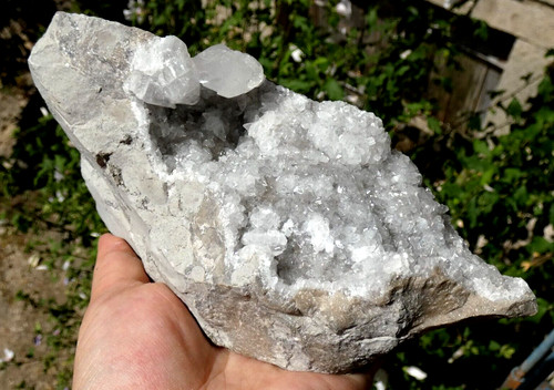 Top rare druse célestine - top,