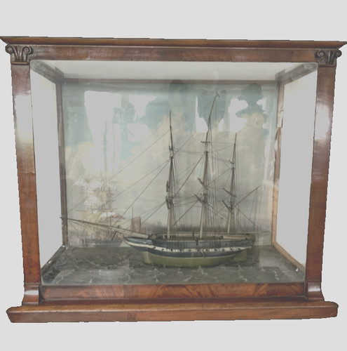 Maquette bateau ancienne - de,