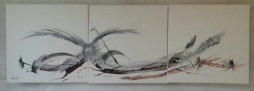 Tableau contemporain toile - contemporain,