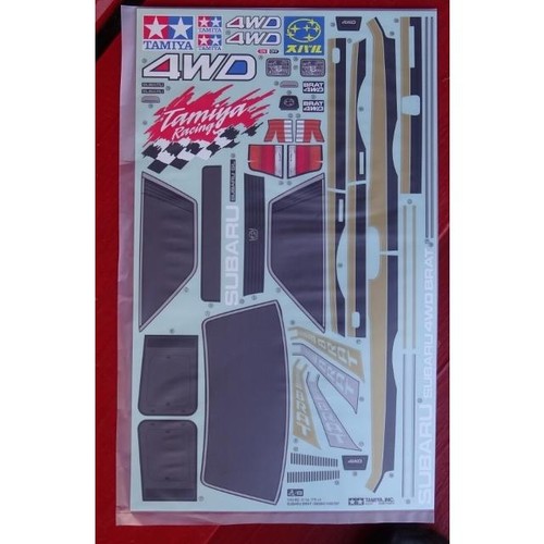 Tamiya subaru brat decal - brat,