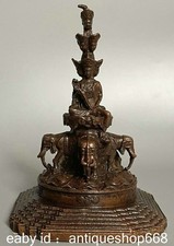 Old China Copper Buddha Head