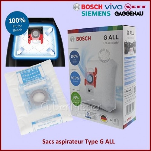 Lot sacs aspirateur - de,