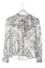 STRADIVARIUS Chemise à manches longues Dames Chemise T EU 36 blanc-gris clair