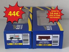 REE MODELES Lot de 2 wagons