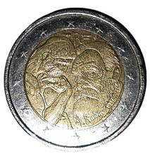 Pièce de 2 euros commémoration auguste Rodin le penseur 2017 monnaie France Rare