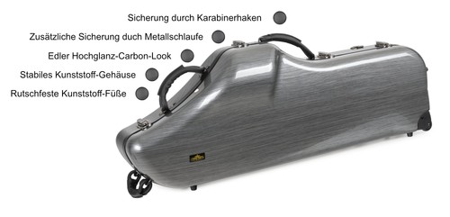 Etui rigide pour saxophone - etui,