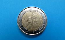 pièce  2 euros   commémorative    100 ans Rodin     2017  TBE