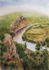 « La Roque-Gageac depuis les