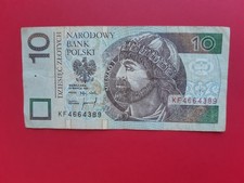 POLOGNE   BILLET 10 ZLOTYCH