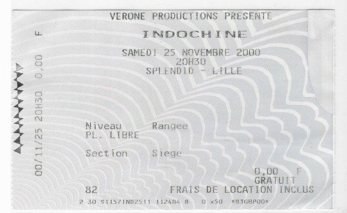 Rare ticket billet - /,