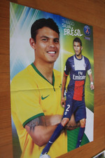 POSTER )) MAXWEL & TIAGO SILVA *** PSG BRESIL