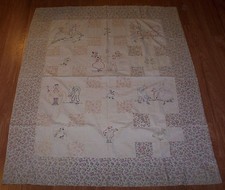 VINTAGE HAND EMBROIDERED BABY