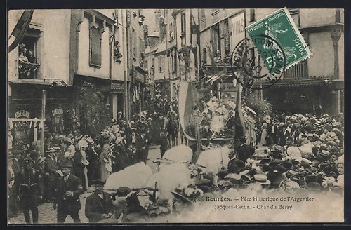 Cpa bourges fête - cpa, historique