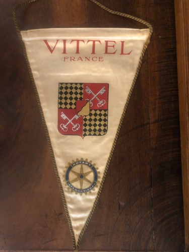 Ancien fanion rotary - ancien,