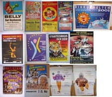 Lot 13 affiches cirque Allemagne années 70 à 2010 - circus circo