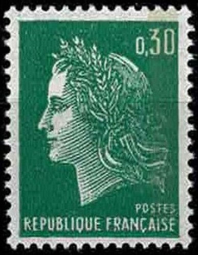 France 1968 marianne - france,