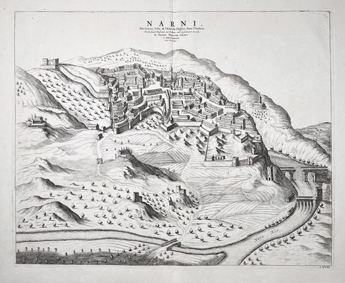 Narni umbria vue italie - umbria,
