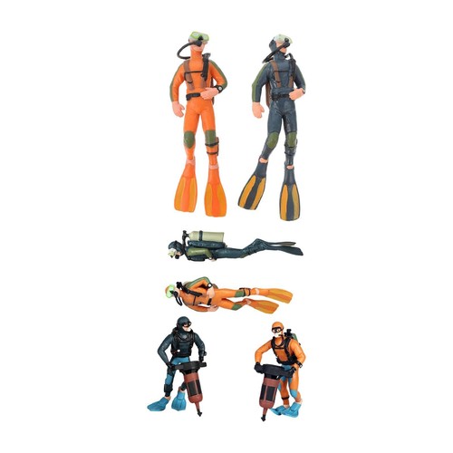 Figurines plongeurs - figurines, de