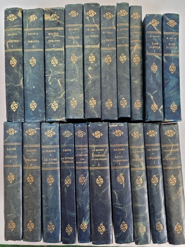 Lot volumes reliés - 20,