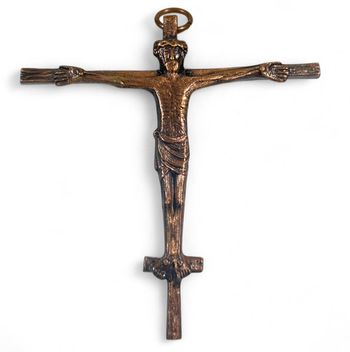 Croix crucifix bronze - croix, en