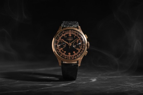 Swiss chronograph 18k gold - swiss,