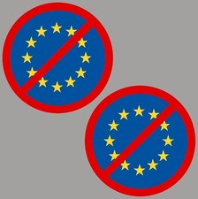 2 x STICKER SIGNALISATION STOP