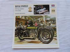 Fiche Photo Moto : ROYAL ENFIELD 700 trois cylindres deux temps 1918