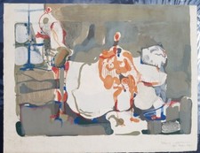 Paul Rebeyrolle : Lithographie
