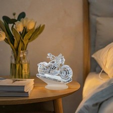 Décor de moto de bureau 2D