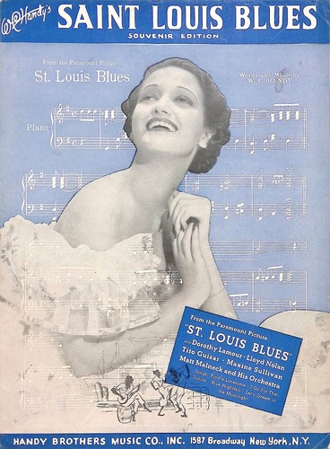 Louis blues sheet music - st.,