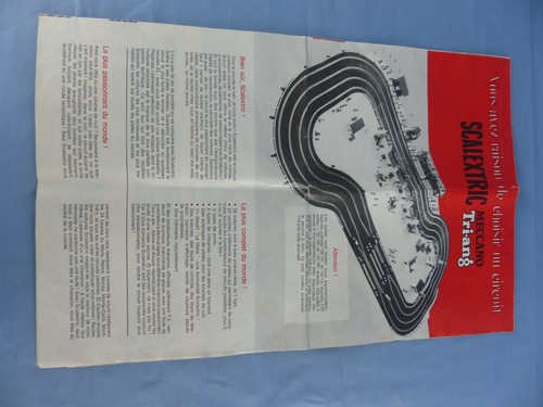 Ancien catalogue dépliant