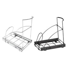 Étagère à poubelle coulissante pour économiser de l'espace pour la cuisine