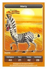 Carte Carrefour Dreamworks - Madagascar - Marty  N°54
