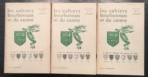 Les cahiers bourbonnais du - et,