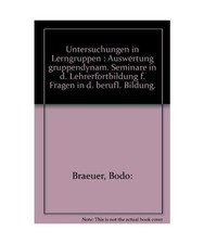 Untersuchungen in Lerngruppen