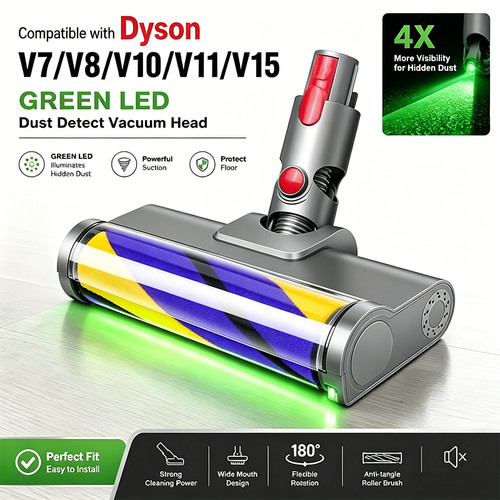 Upgraded roller cleaner head - roller,