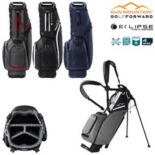 2025 Sun Mountain Eclipse Two-5 Lite Support Transport Sac 4-Way Haut X-Fit Dual