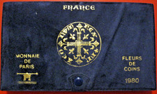 France. Coffret FDC 1980, 10
