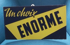 Pancarte publicitaire vintage