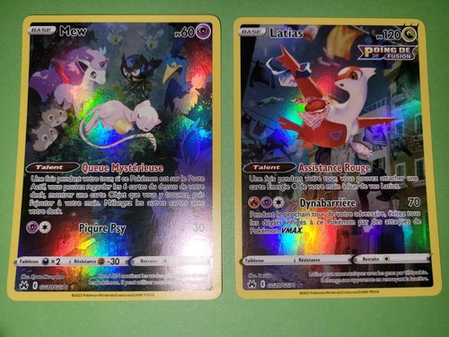 Cartes pokémon mew gg10 - cartes,