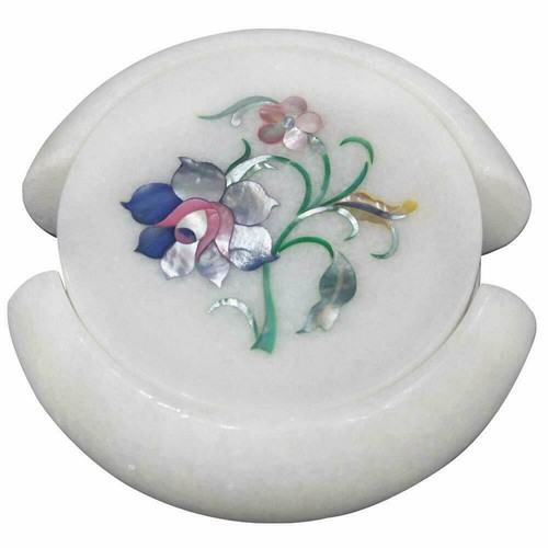 Marbre coaster set - main, pierre