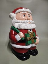 PÈRE NOËL PARLANT OH OH OH MERRY CHRISTMAS / BISCUIT / BOITE / DECORATION NOEL