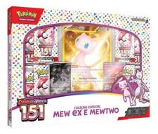 Coffret Pokemon Mew Ex & Mewtwo Écarlate & Violet 151 Carte Géante...