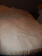 Ancienne nappe ajourée - nappe,