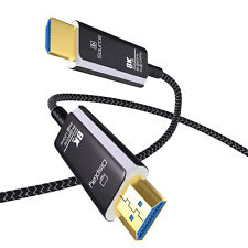 Câble HDMI 8K Fibre Optique 3m - 48Gbps, 8K@60Hz, 4K@120Hz, ARC, HDMI 2.1 PS5/PC