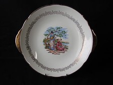 Vintage Round Dessert Plate