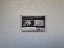 Cassette audio vintage SONY UX 60 de 1986 - Excellent état !!